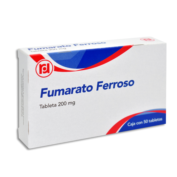 Fumarato Ferroso Tab. 200 Mg.
